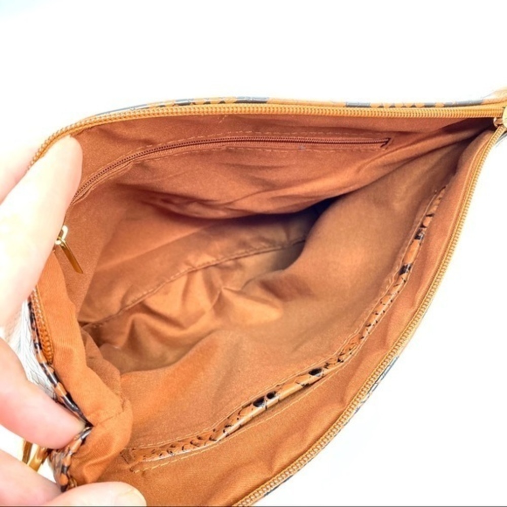 Python Snake Skin 2-in-1 Shoulder Bag - Picture 10 of 11